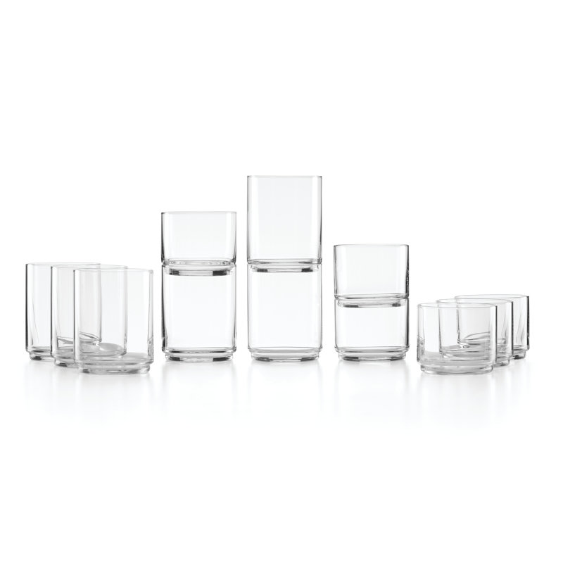 Lenox Tuscany Classics 12Pc Tall & Short Glasses Wayfair